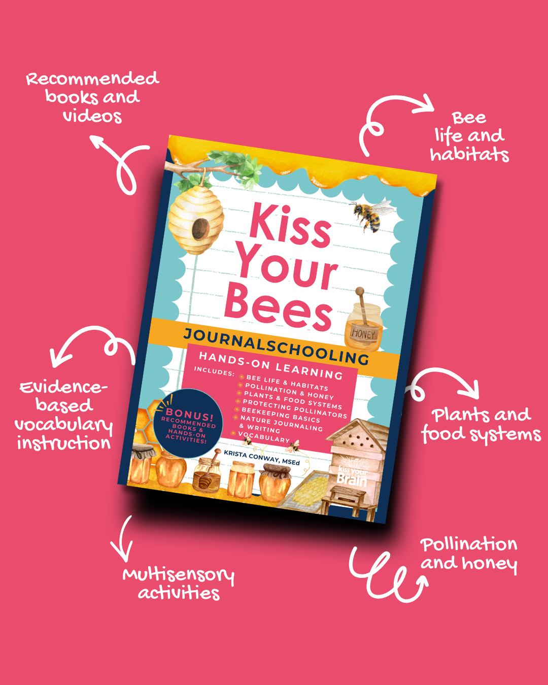 Kiss Your Bees - Knowledge-Building Journalschooling Workbook