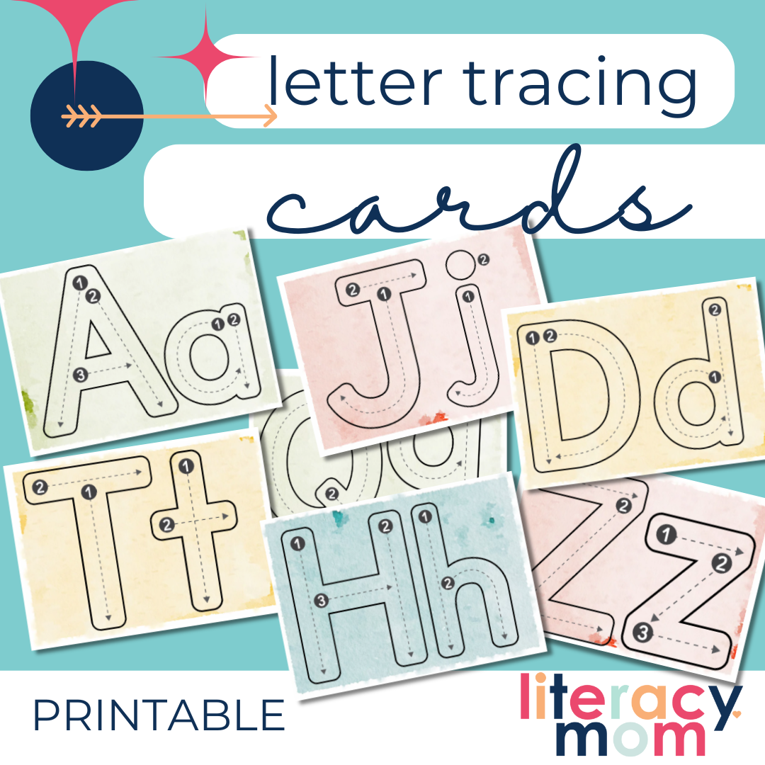 Letter Tracing Cards