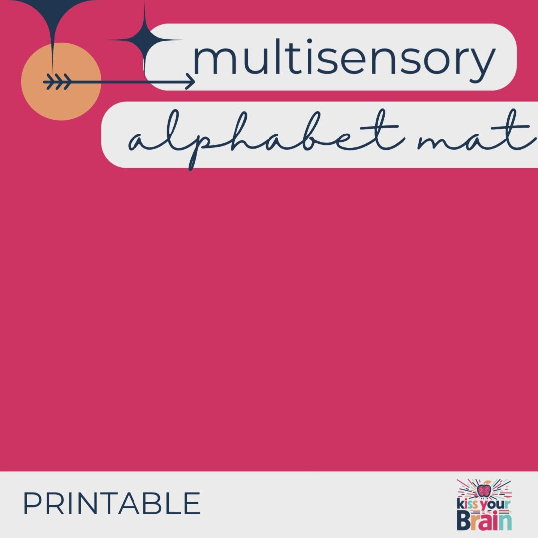 Multisensory Alphabet Mat