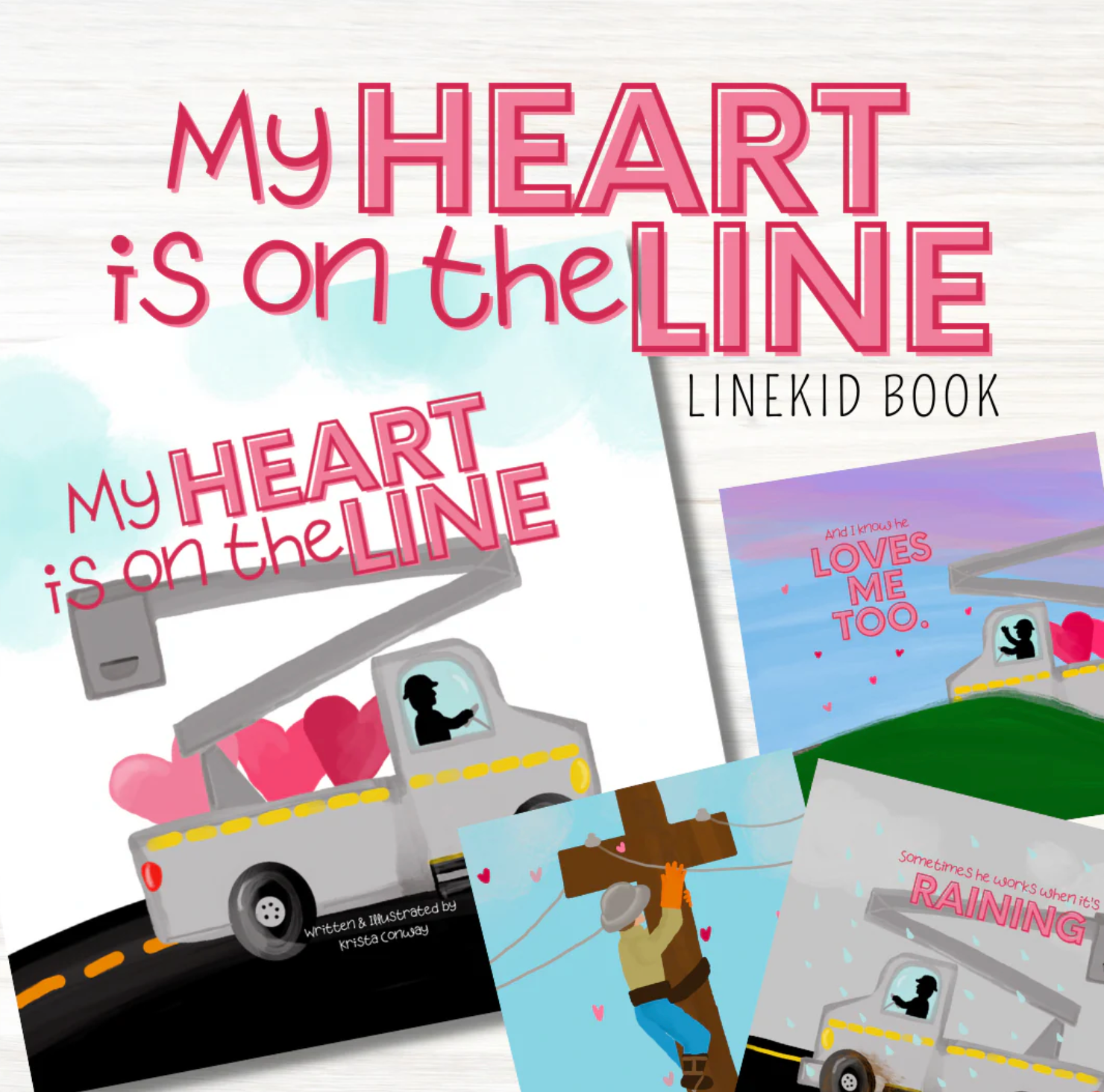 My Heart is On The Line Linekid Book