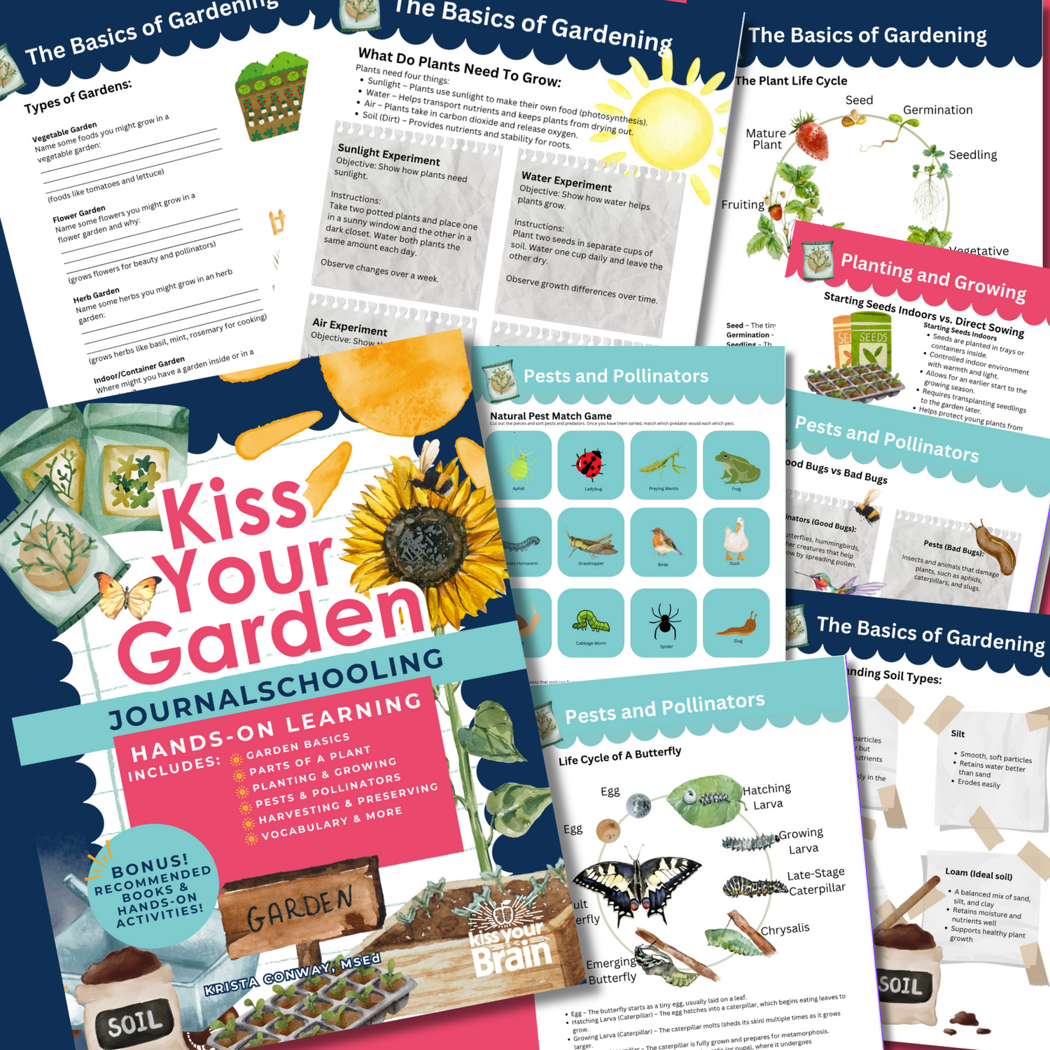 Cultivating Learning: How the Kiss Your Garden Journalschooling Study Unit Grows Knowledge and Curiosity