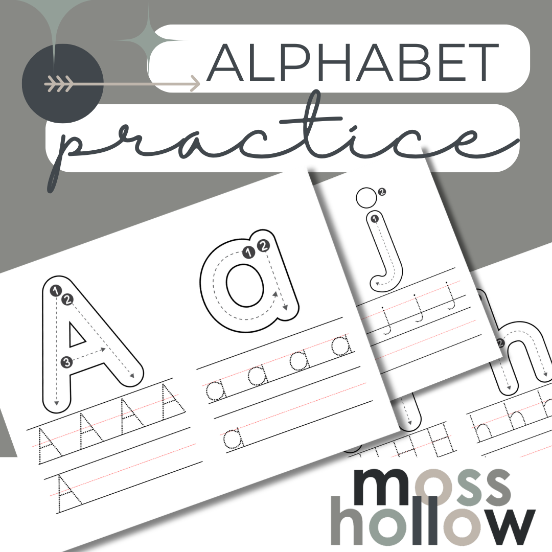 Alphabet Practice Sheets