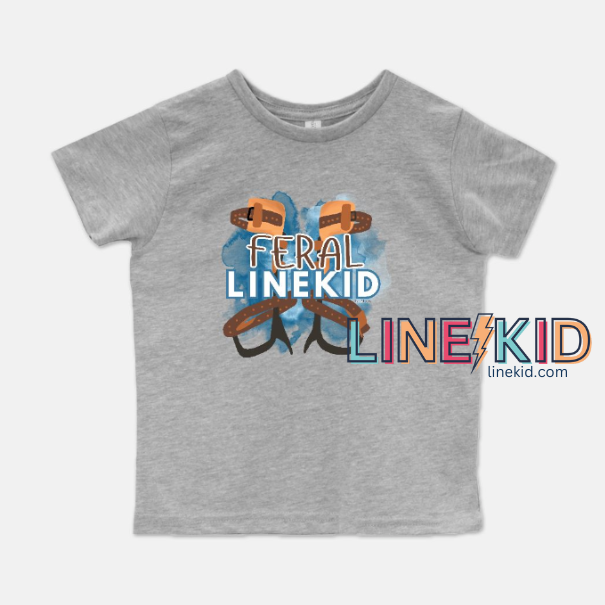 Feral Linekid Hand Drawn Toddler Tee