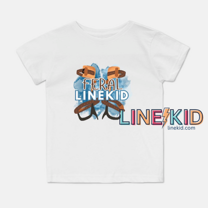 Feral Linekid Hand Drawn Toddler Tee