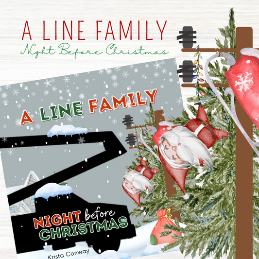 A Line Family Night Before Christmas Hard Cover
