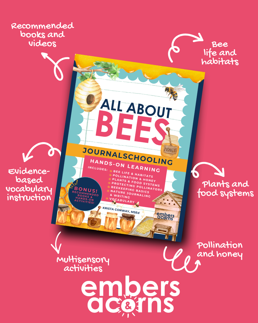 Kiss Your Bees - Knowledge-Building Journalschooling Workbook