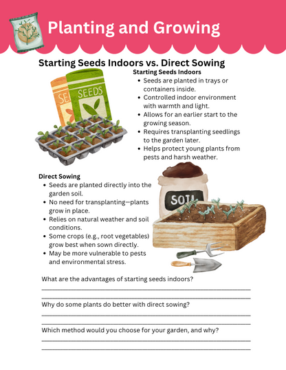 Kiss Your Garden – Journalschooling Study Unit