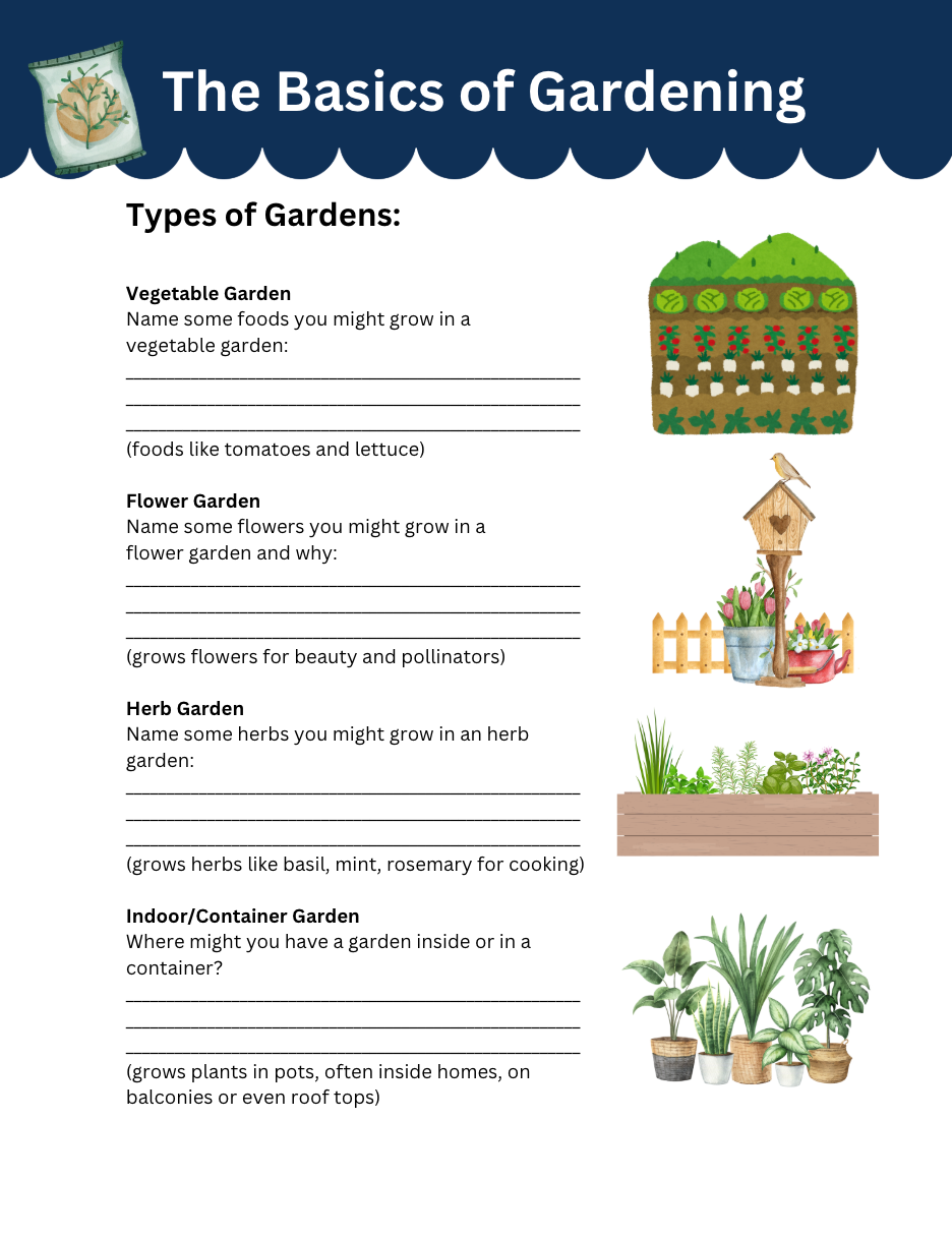 Kiss Your Garden – Journalschooling Study Unit