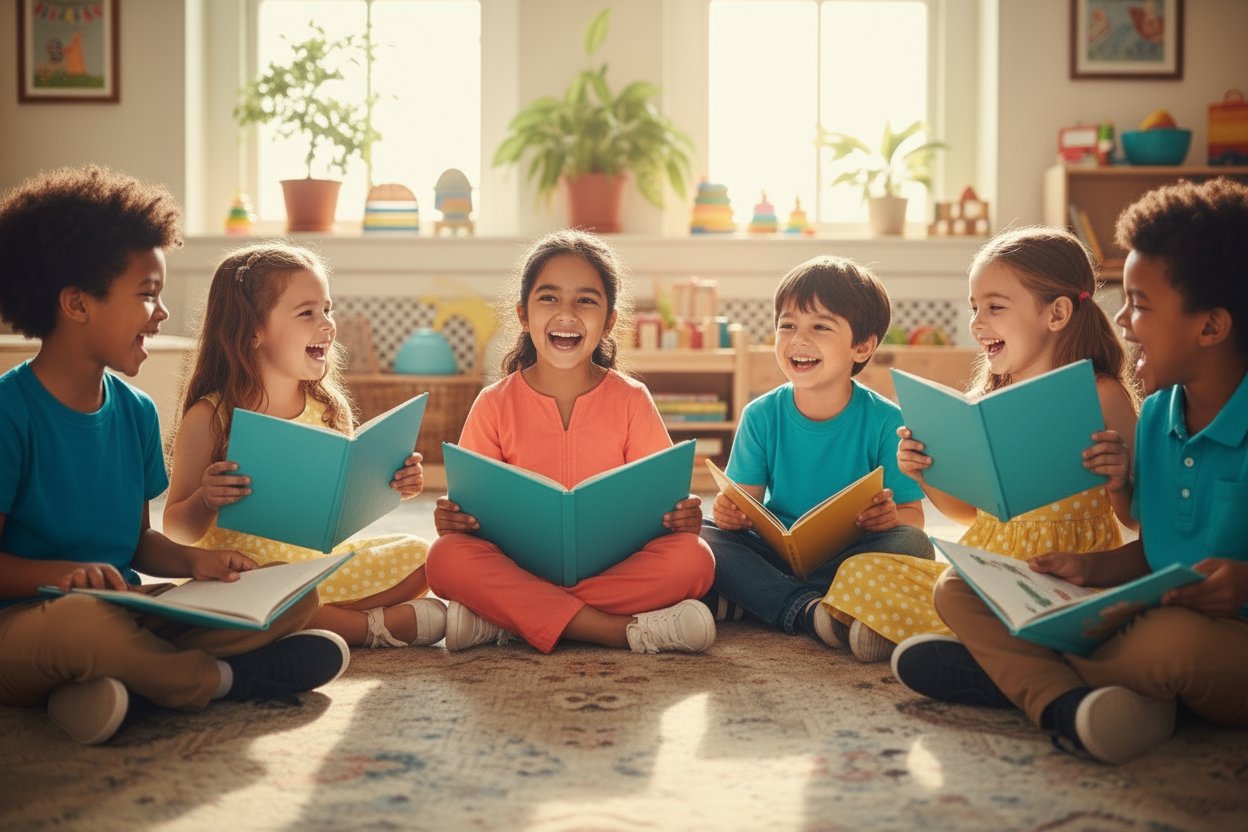 remove the titles of the books, no words