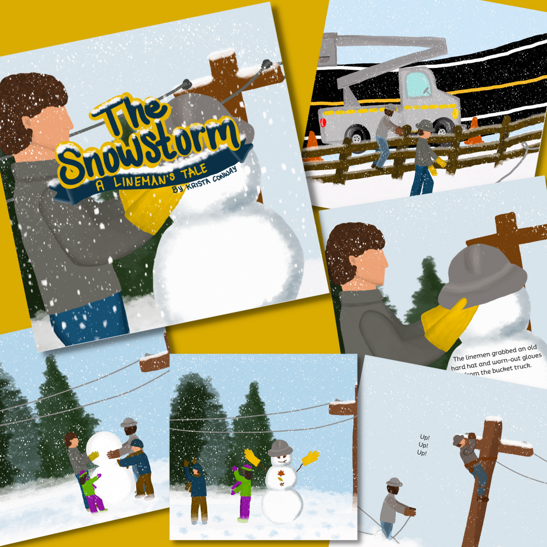 The Snowstorm: A Lineman's Tale Hard Cover