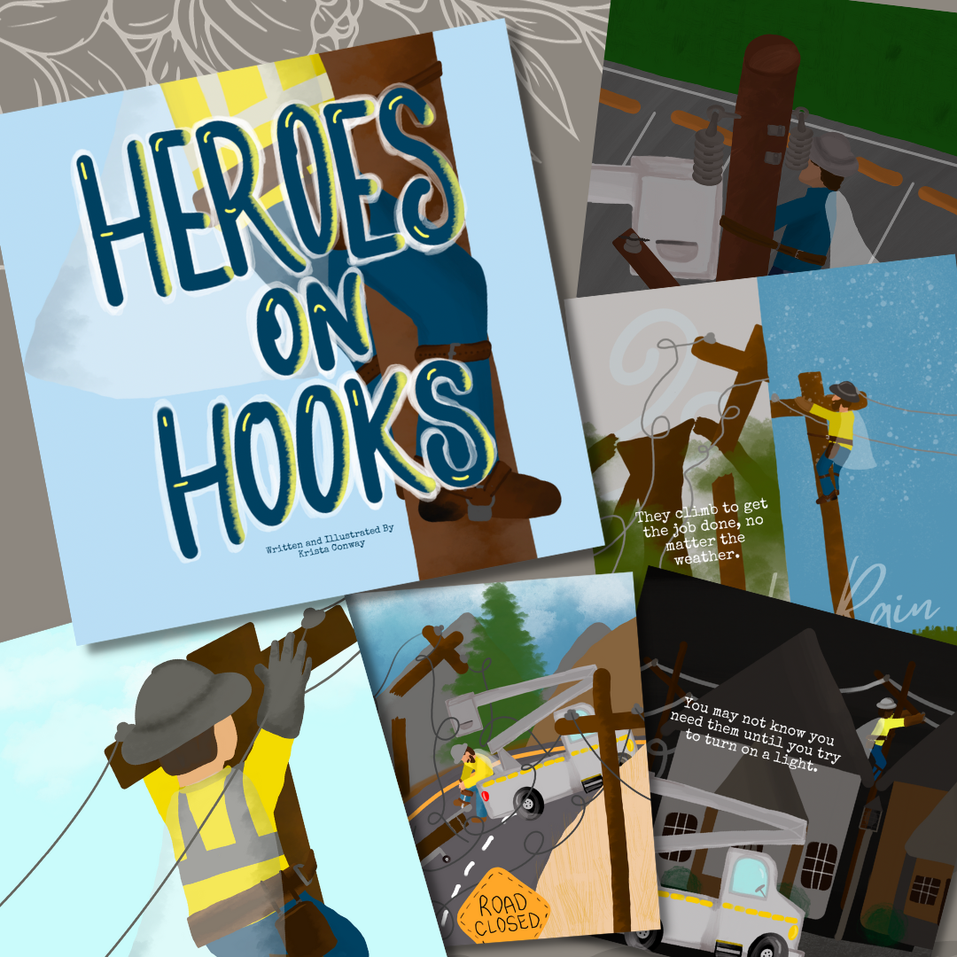 Heroes on Hooks Hardcover Linekid Book