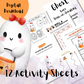 Ghost Goes Trick or Treating Activity Sheets